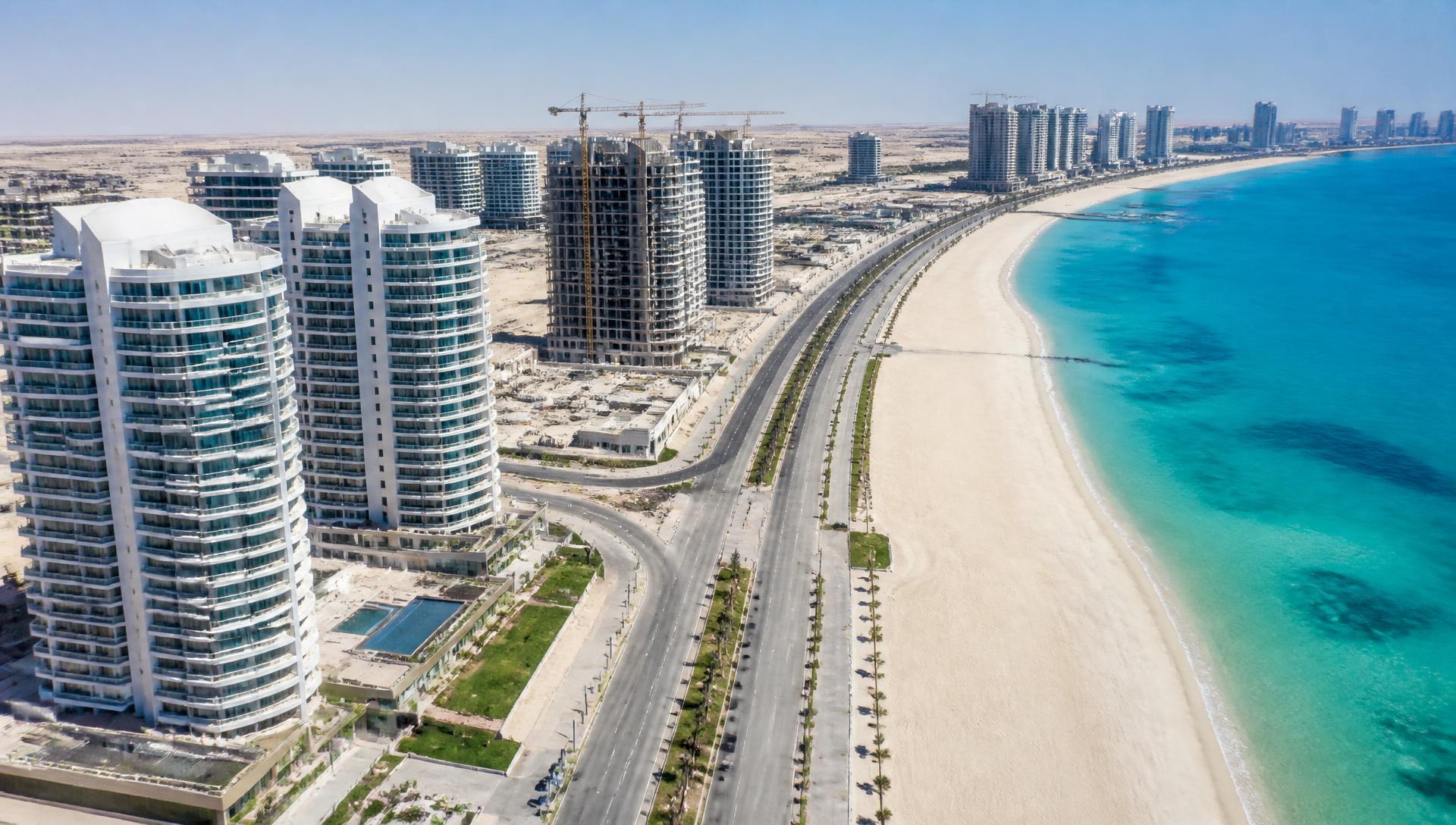 New Alamein City site imagery